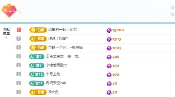 小水欸“求守护”主播图片