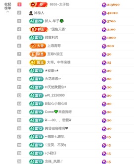 新人~花有浓主播照片