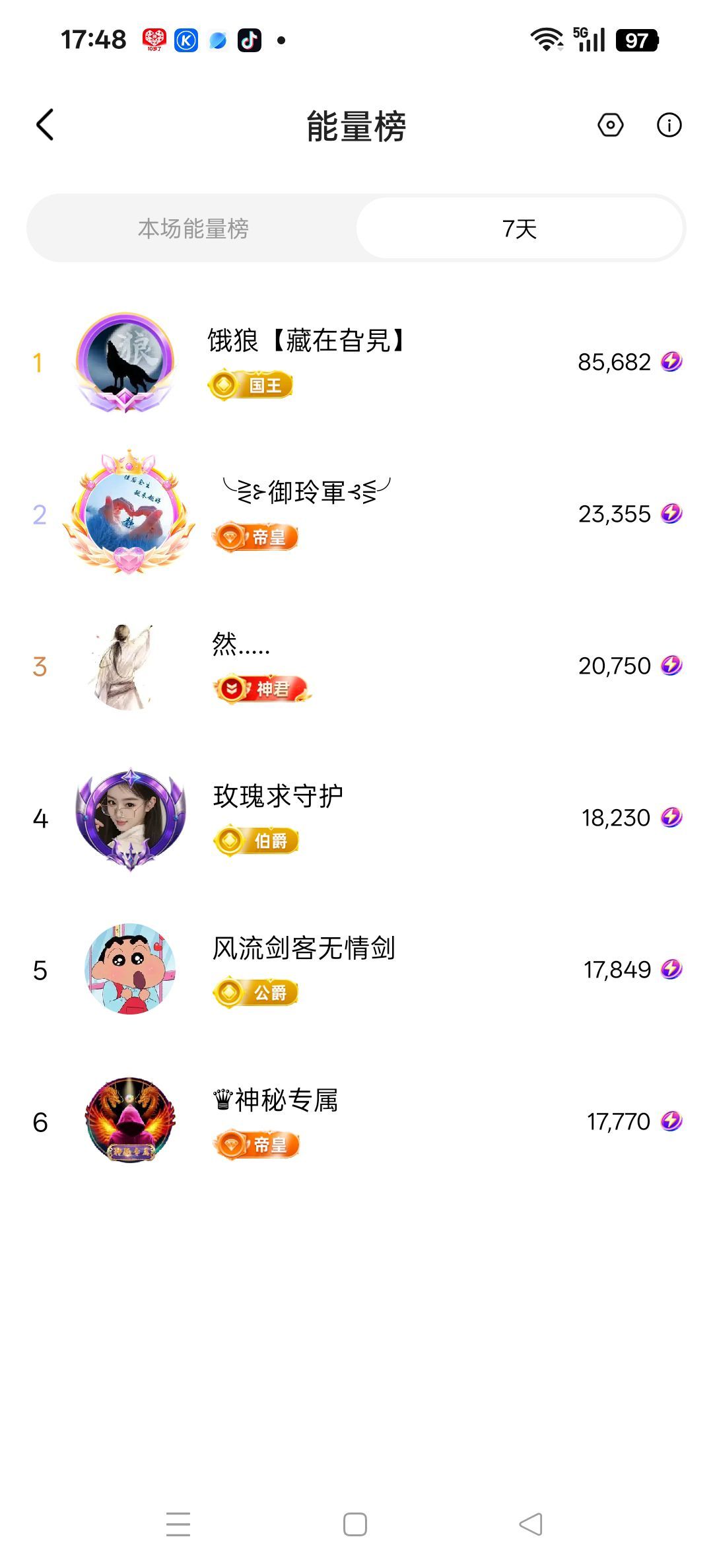 玫瑰在努力的路上的主播照片