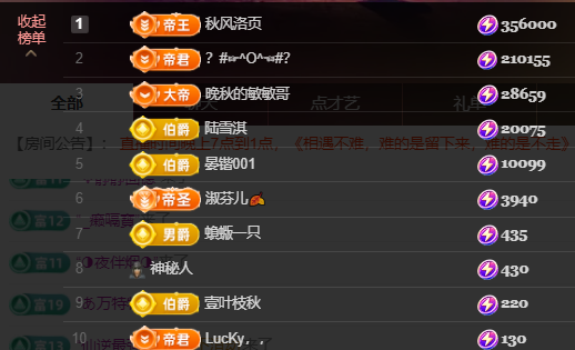 晚秋《加油版》的主播照片