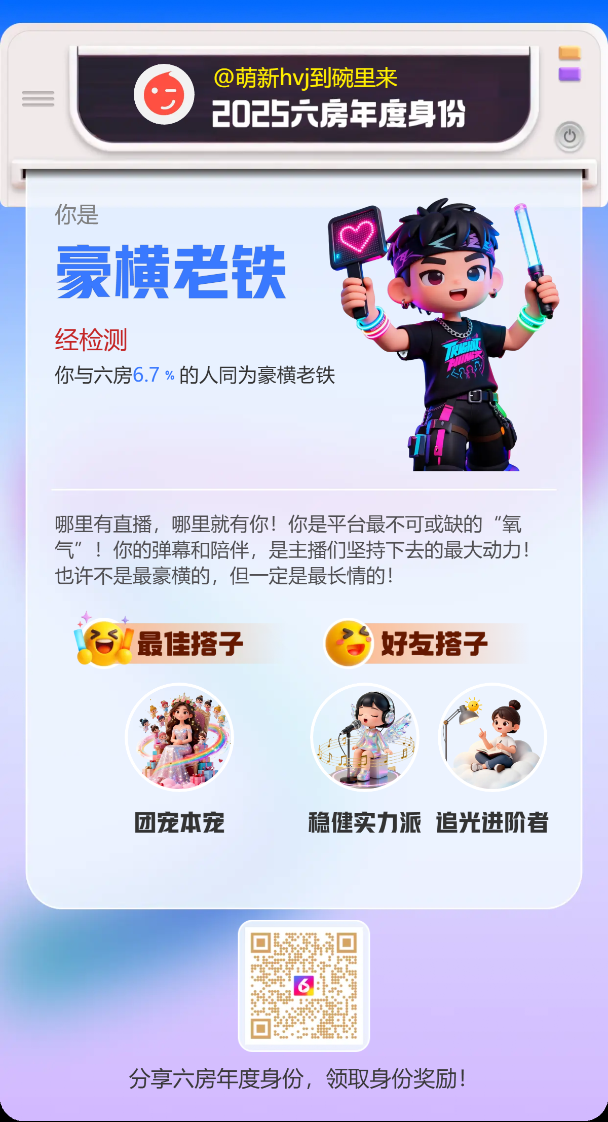 萌新hvj到碗里来主播图片