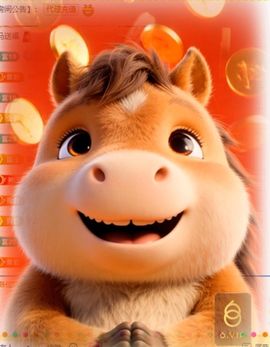 玲儿祝大家新年快乐的图片