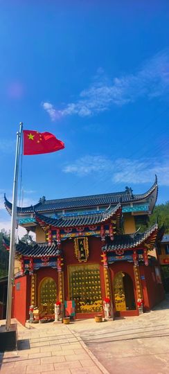 妞妞骑行古田县的图片