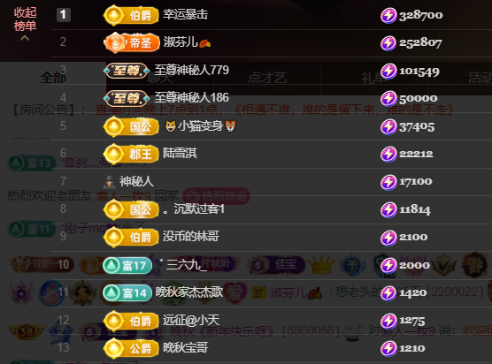 晚秋《好运加持版》主播图片