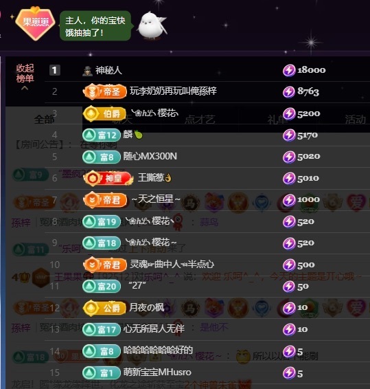 王果果🍄求升级主播图片