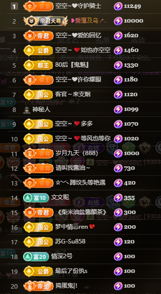 空空~❤的主播照片