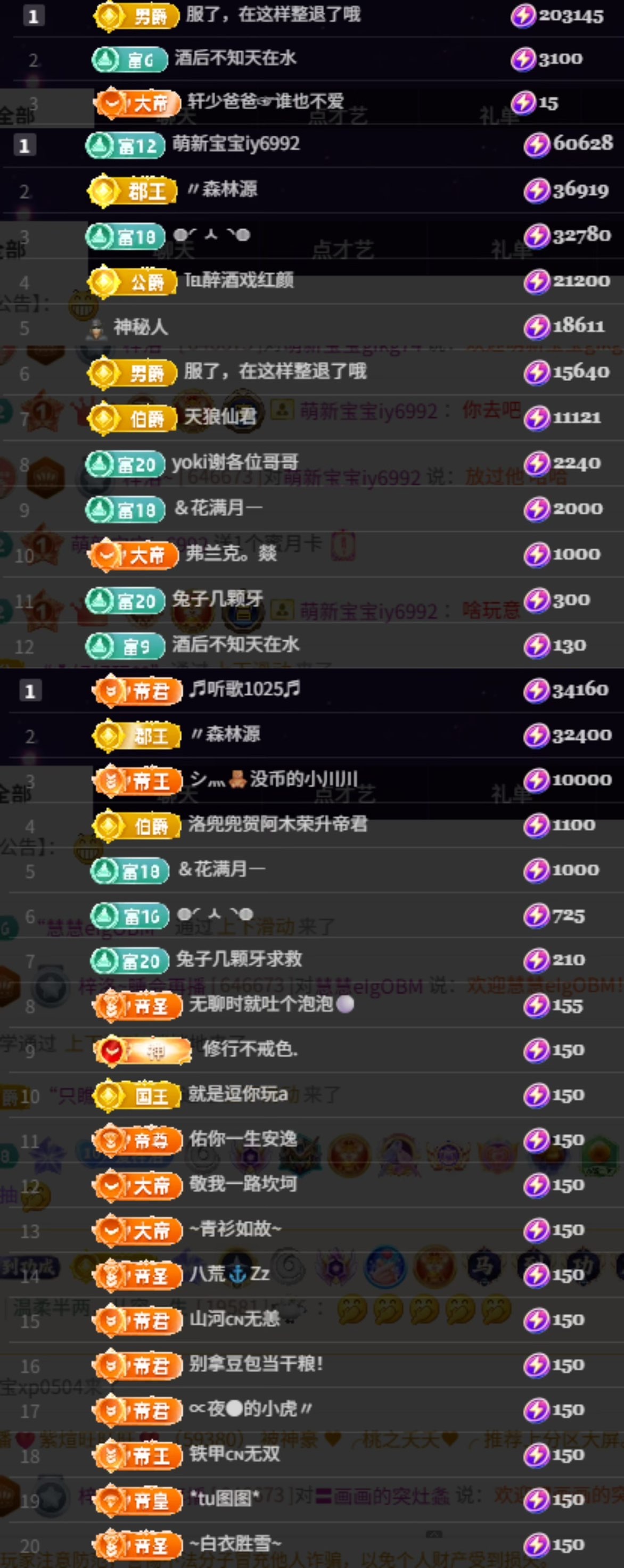 梓洛的烟雨哥L哥升啦主播图片