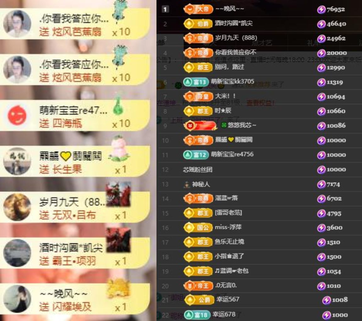 芯瑶❤️晚六点见～主播图片