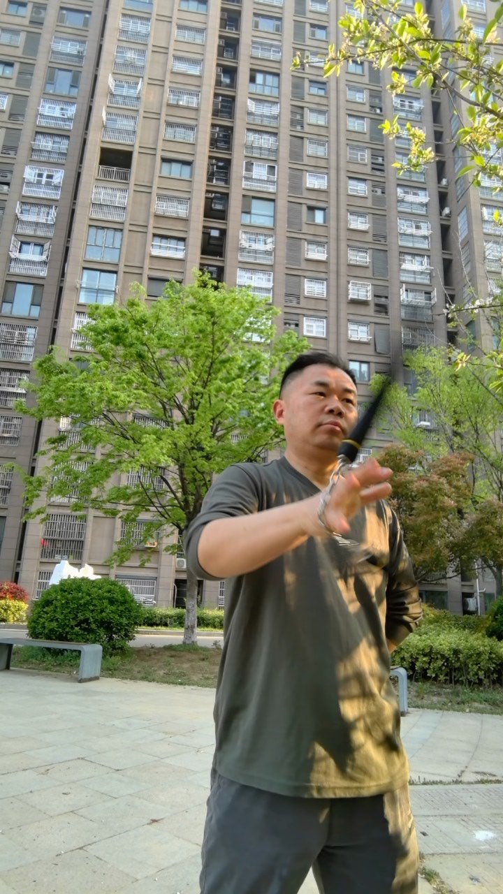 展示才艺，双截棍