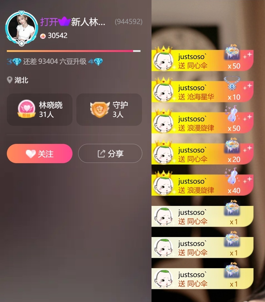 新人林晓晓主播图片