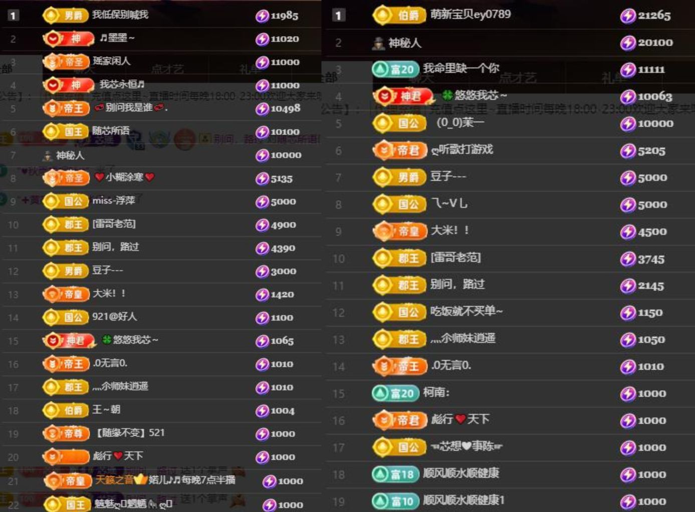 芯瑶❤️爱唱歌～的主播照片