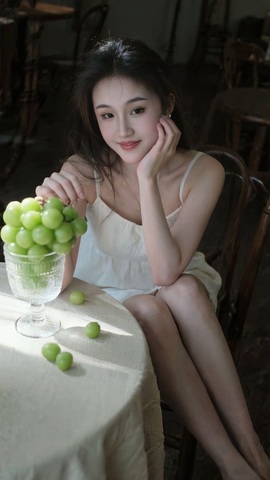 杨念念努力升主播照片
