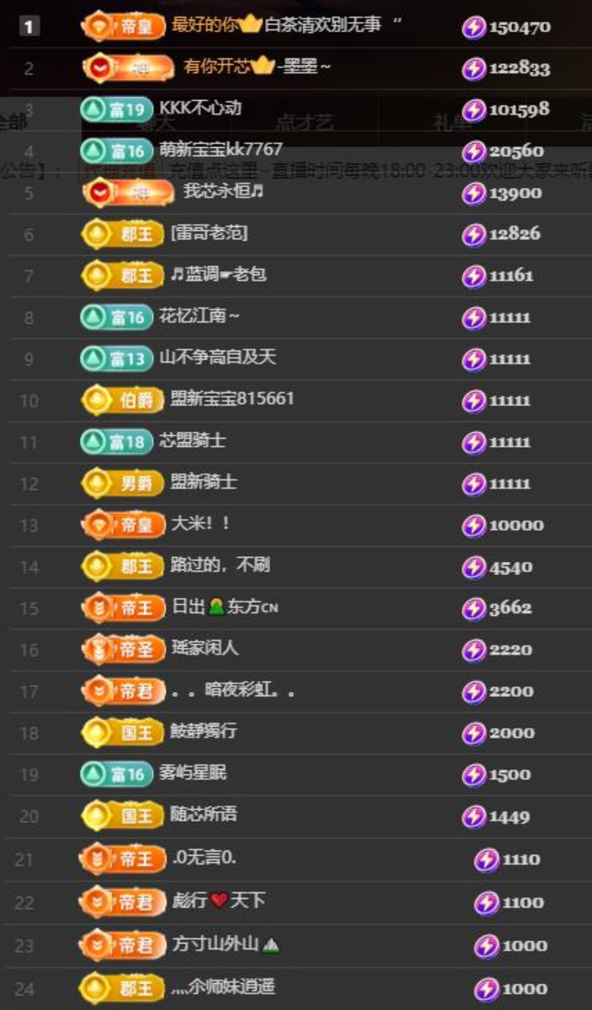 芯瑶❤️爱唱歌～主播图片