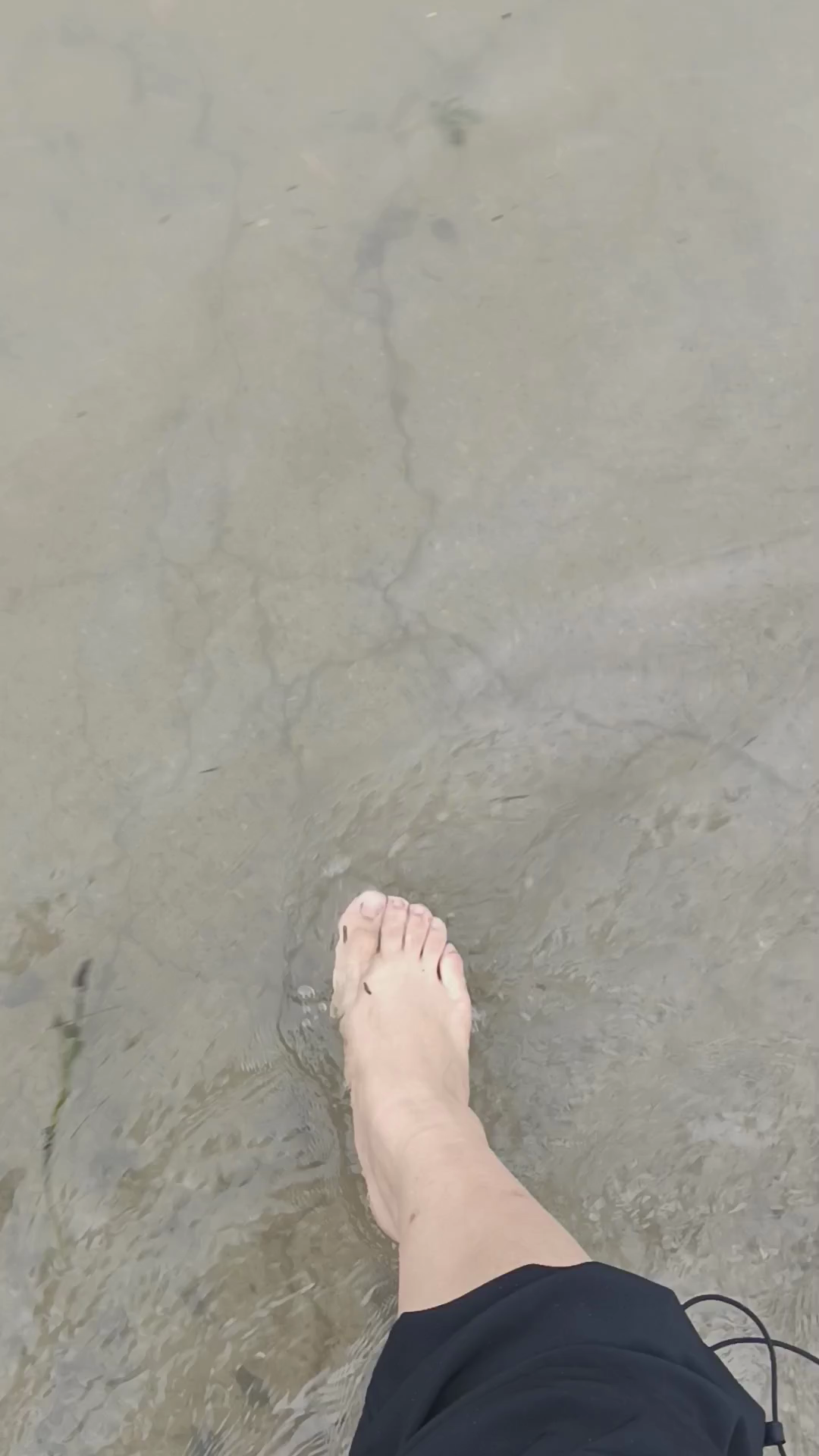 脚丫子进水里咋就这么