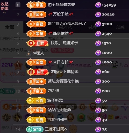 然然23冠感谢有你的主播照片