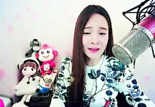 实力妹纸~动情歌唱《男人花》