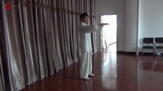 李希江杨氏太极108式—抱球揽雀尾