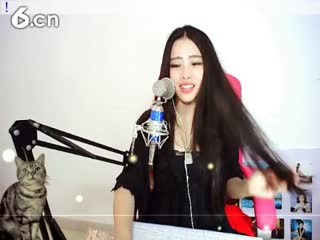 六间房美女主播九儿也温柔直播间互动