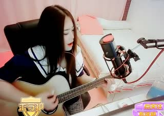妹子吉他弹唱~好有范儿~