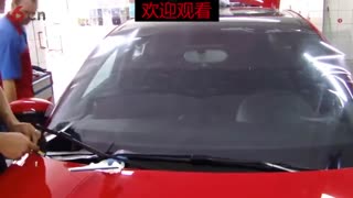 汽车贴膜 专业手法贴膜 技术讲解 教学视频