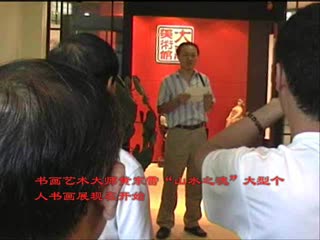 黄东雷“山水之魂”书画展-3.wmv