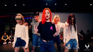 【欲飞爵士舞】Ako导师欧美抒情爵士舞随堂实拍Katy Perry - Dark Horse (1)