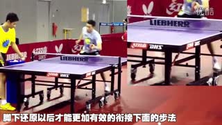《湿父教球》第12集：许昕、王励勤搓中起板技术_乒乓球教学视频教程_乒乓网黑檀6试打_高清