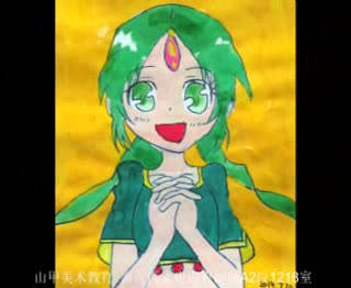 山甲少儿美术培训中心-学员王玥精彩作品选登