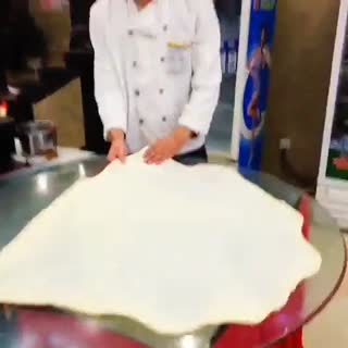 在酒店看到现场制作