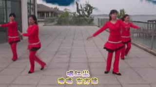 柔美广场舞 唱红尘 东方健婉君