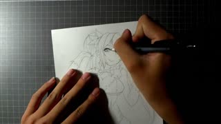 手把手教你画一只妹子