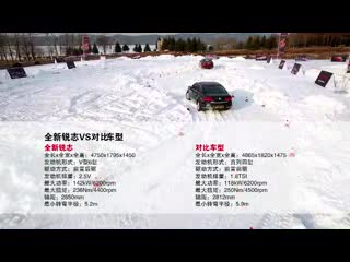 全新锐志在冰雪大世界尽情撒野！