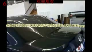 汽车贴膜 后档烤膜【快速烤膜】教学视频