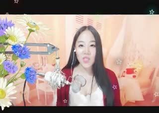 长发飘飘的小花深情说唱《你是我的女朋友》~