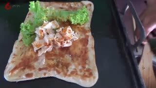 河南正宗鸡蛋灌饼图片 鸡蛋灌饼的图片大全