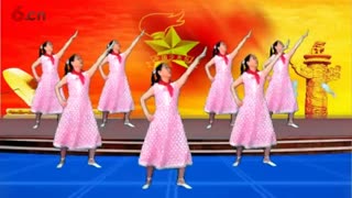 经典视觉音画《少先队之歌》视频制作：舞者清心
