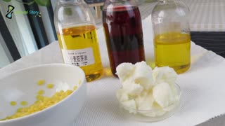 定制化妆品DIY护肤无矿油紫草润唇膏视频教程