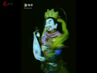 传统古装硅胶提线木偶