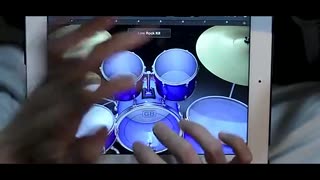 iPad Drum独奏！燃爆了！节奏大师神马都弱爆了
