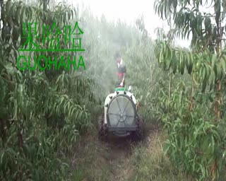 果哈哈自走式果园喷雾机-先进果园的领导者