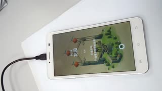 小刚手机菜鸟玩纪念碑谷游戏！好戏在后头考智商