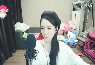六间房美女主播Ai小小直播间互动